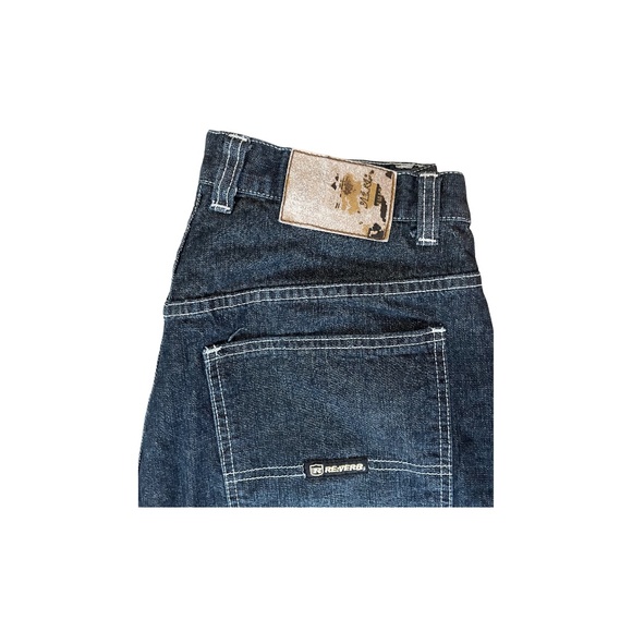 RE:VERB Men's Vintage Loose Fit 5- Pocket Jeans-34W x 30L- Blue - Picture 6 of 7